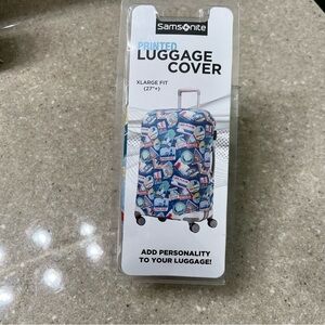 Printed Luggage cover